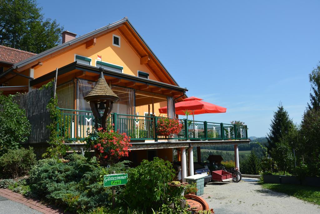 Gaestehaus Schmid Sankt Johann im Saggautal Εξωτερικό φωτογραφία